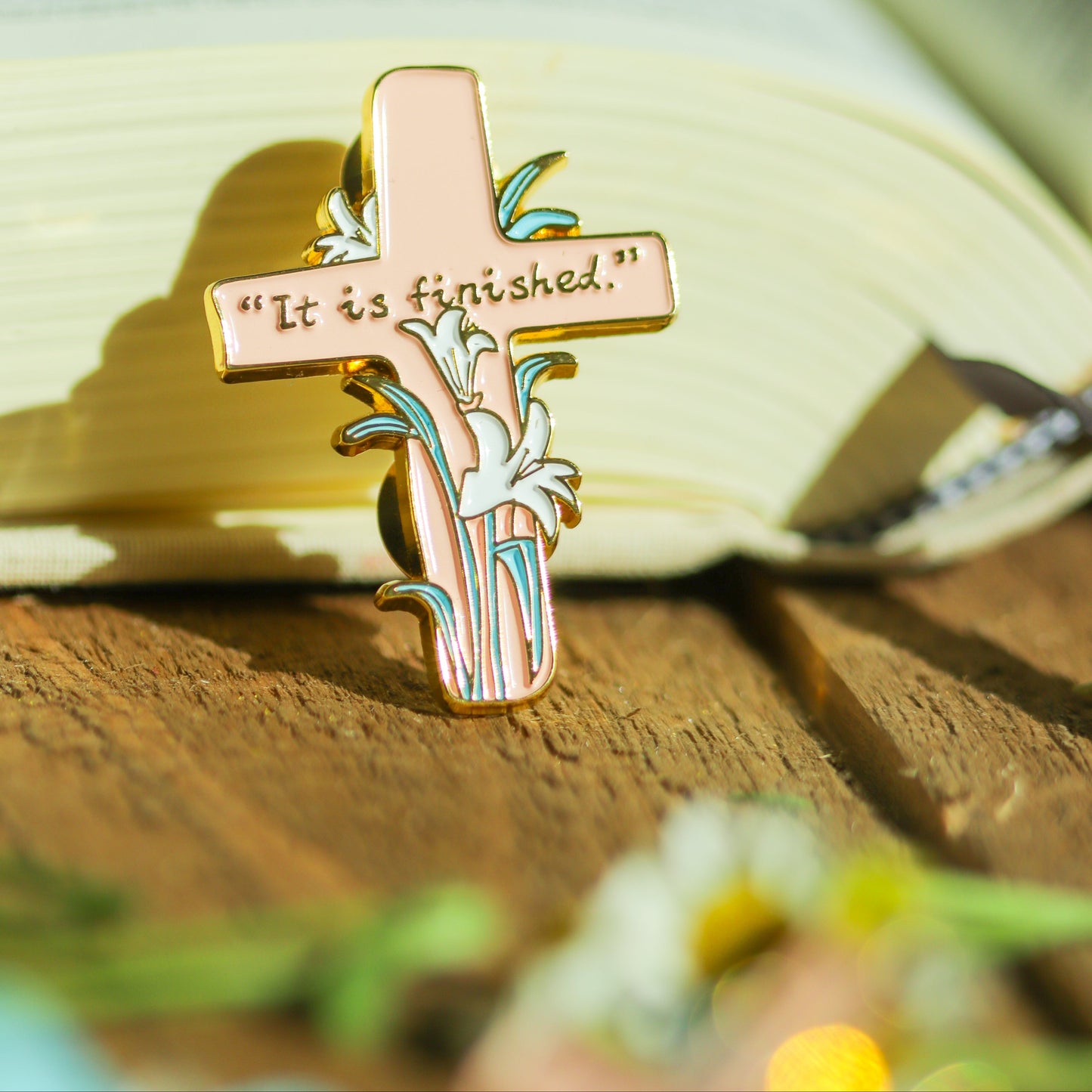 Agapass Cross Brooch