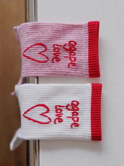 VM Embroidered Sock