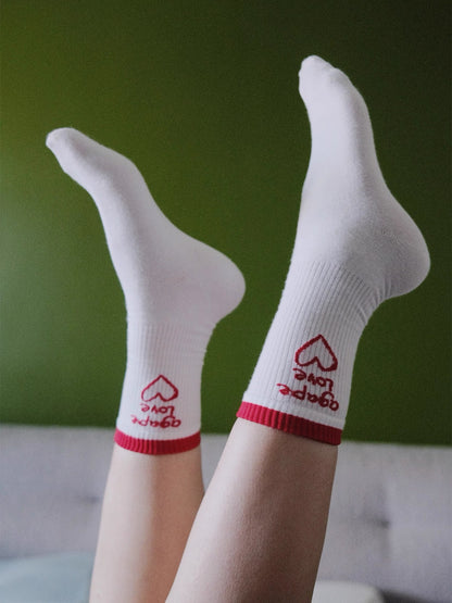 VM Embroidered Sock